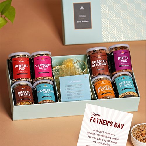 Fathers Day Gourmet Treats N DIY Grow Kit Hamper