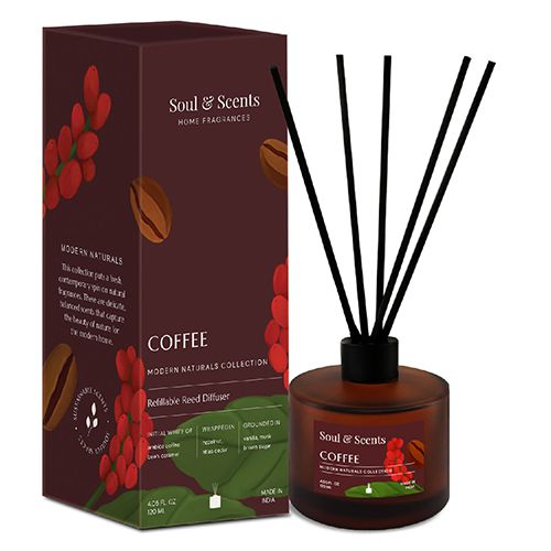 Aromatic Coffee Escape Reed Diffuser Set