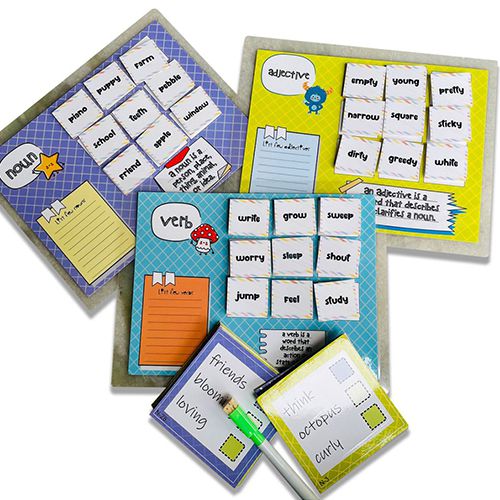 Interactive Noun, Verb, Adjective Kit